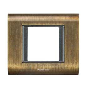 Viko Panasonic Thea 2M Sistema Antique Siyah Çerçeve
