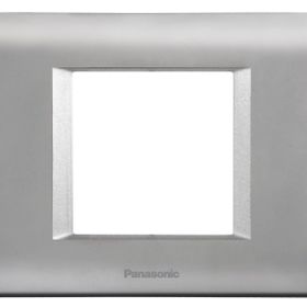 Viko Panasonic Thea 2M Sistema Chrome Matt Metalik Beyaz Çerçeve