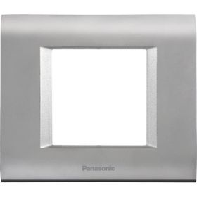 Viko Panasonic Thea 2M Sistema Chrome Matt Metalik Beyaz Çerçeve