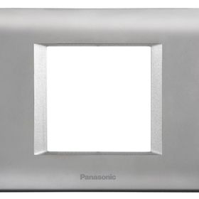 Viko Panasonic Thea 2M Sistema Chrome Matt Metalik Beyaz Çerçeve