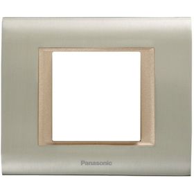 Viko Panasonic Thea 2M Sistema Inox Matt Dore Çerçeve
