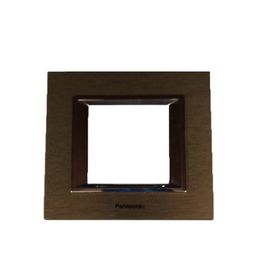 Viko Panasonic Thea 2M Ultima Metal Eloxal Bronz Renk Çerçeve