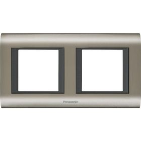 Viko Panasonic Thea 2x2 m Sistema Serisi İnox Füme Çerçeve