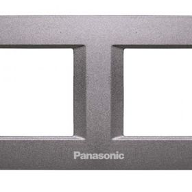 Viko Panasonic Thea 2x2M Optima Serisi Antrasit Renk Çerçeve