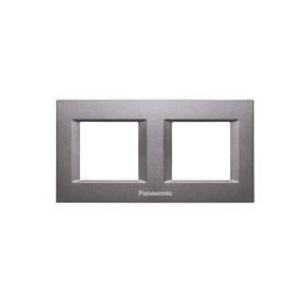 Viko Panasonic Thea 2x2M Optima Serisi Antrasit Renk Çerçeve
