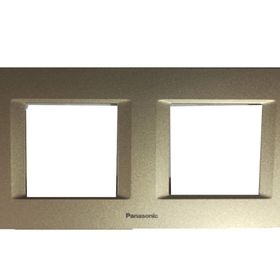 Viko Panasonic Thea 2x2M Optima Serisi Dore Renk Çerçeve