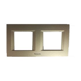 Viko Panasonic Thea 2x2M Optima Serisi Dore Renk Çerçeve
