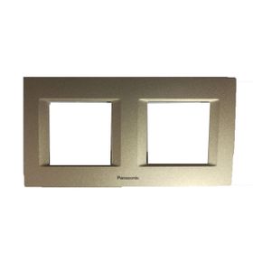 Viko Panasonic Thea 2x2M Optima Serisi Dore Renk Çerçeve