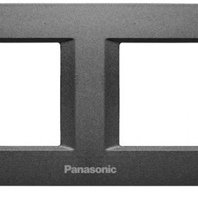 Viko Panasonic Thea 2X2M Optima Serisi Füme Renk Çerçeve