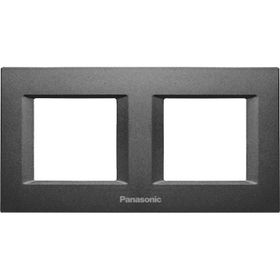Viko Panasonic Thea 2X2M Optima Serisi Füme Renk Çerçeve