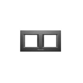 Viko Panasonic Thea 2X2M Optima Serisi Füme Renk Çerçeve