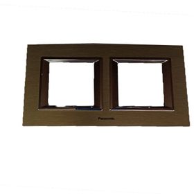 Viko Panasonic Thea 2x2M Ultima Metal Eloxal Bronz Renk Çerçeve