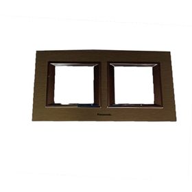 Viko Panasonic Thea 2x2M Ultima Metal Eloxal Bronz Renk Çerçeve