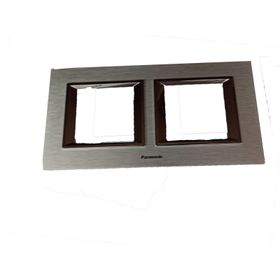 Viko Panasonic Thea 2x2M Ultima Metal Eloxal Gümüş Renk Çerçeve