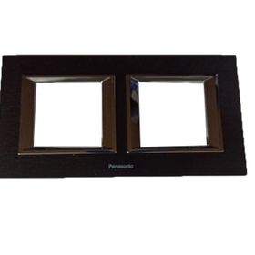 Viko Panasonic Thea 2x2M Ultima Metal Eloxal Siyah Renk Çerçeve