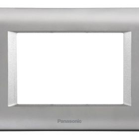 Viko Panasonic Thea 3M Sistema Chrome Matt Metalik Beyaz Çerçeve