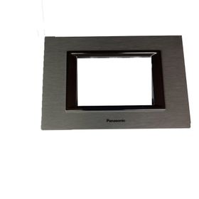 Viko Panasonic Thea 3M Ultima Metal Eloxal Gümüş Renk Çerçeve