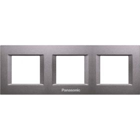 Viko Panasonic Thea 3x2M Optima Serisi Antrasit Renk Çerçeve