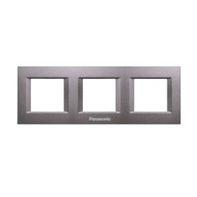 Viko Panasonic Thea 3x2M Optima Serisi Antrasit Renk Çerçeve