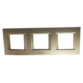 Viko Panasonic Thea 3x2M Optima Serisi Dore Renk Çerçeve