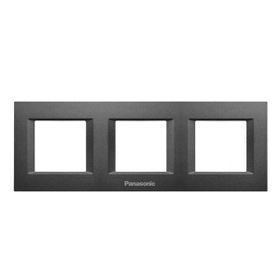 Viko Panasonic Thea 3x2M Optima Serisi Füme Renk Çerçeve