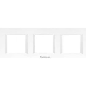 Viko Panasonic Thea 3x2M Optima Serisi Opak Beyaz Renk Çerçeve