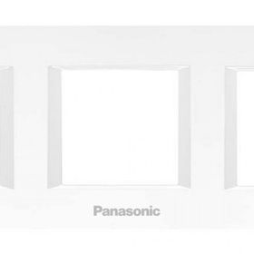 Viko Panasonic Thea 3x2M Optima Serisi Opak Beyaz Renk Çerçeve