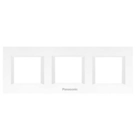 Viko Panasonic Thea 3x2M Optima Serisi Opak Beyaz Renk Çerçeve
