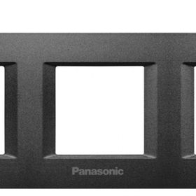 Viko Panasonic Thea 3x2M Optima Serisi Siyah Renk Çerçeve