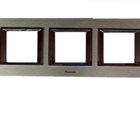 Viko Panasonic Thea 3x2M Ultima Metal Eloxal Gümüş Renk Çerçeve