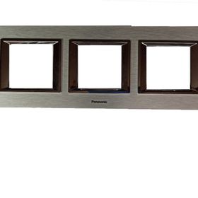 Viko Panasonic Thea 3x2M Ultima Metal Eloxal Gümüş Renk Çerçeve