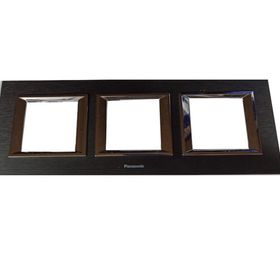 Viko Panasonic Thea 3x2M Ultima Metal Eloxal Siyah Renk Çerçeve
