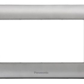 Viko Panasonic Thea 4M Sistema Chrome Matt Metalik Beyaz Çerçeve