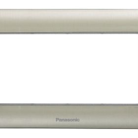 Viko Panasonic Thea 4M Sistema Inox Matt Metalik Beyaz Çerçeve