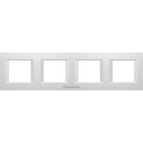 Viko Panasonic Thea 4x2M Optima Serisi Metalik Beyaz Renk Çerçeve