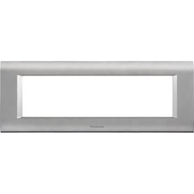 Viko Panasonic Thea 7M Sistema Chrome Matt Metalik Beyaz Çerçeve