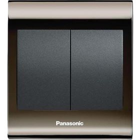 Viko Panasonic Thea Blu 2'li Una Füme Kapak Anahtar Çerçeve