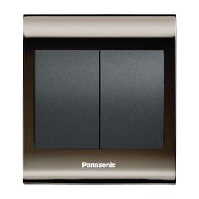 Viko Panasonic Thea Blu 2'li Una Füme Kapak Anahtar Çerçeve