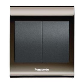 Viko Panasonic Thea Blu 2'li Una Füme Kapak Anahtar Çerçeve