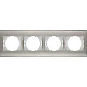 Viko Panasonic Thea Blu Inox Dörtlü Çerçeve