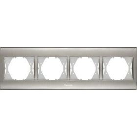 Viko Panasonic Thea Blu Inox Dörtlü Çerçeve