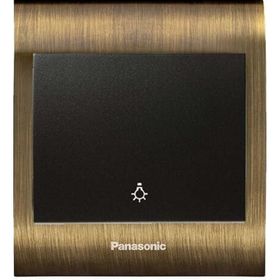 Viko Panasonic Thea Blu Light Antique Dore Kapak Siyah Anahtar Çerçeve