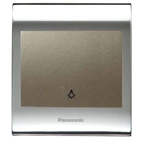 Viko Panasonic Thea Blu Light Chrome Beyaz Kapak Dore Anahtar Çerçeve