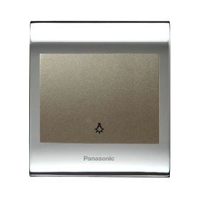 Viko Panasonic Thea Blu Light Chrome Beyaz Kapak Dore Anahtar Çerçeve
