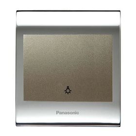 Viko Panasonic Thea Blu Light Chrome Beyaz Kapak Dore Anahtar Çerçeve