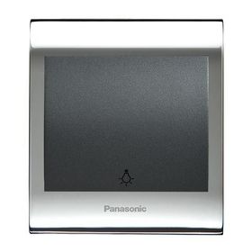 Viko Panasonic Thea Blu Light Chrome Beyaz Kapak Füme Anahtar Çerçeve