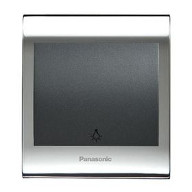Viko Panasonic Thea Blu Light Chrome Beyaz Kapak Füme Anahtar Çerçeve