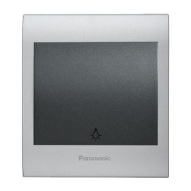 Viko Panasonic Thea Blu Light Chrome Matt Beyaz Kapak Füme Anahtar Çerçeve