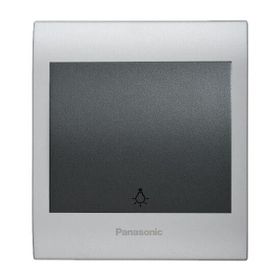 Viko Panasonic Thea Blu Light Chrome Matt Beyaz Kapak Füme Anahtar Çerçeve
