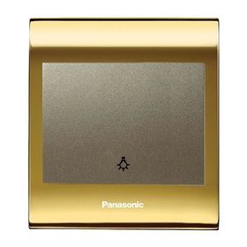 Viko Panasonic Thea Blu Light Gold Dore Kapak Dore Anahtar Çerçeve